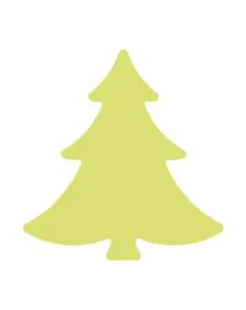 Formalyukasztó 7,5cm "fenyő3"