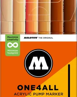 One4all 2mm Wood Set of 6