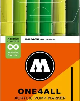 One4all 2mm Green Set 6db