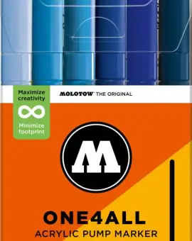 One4all 2mm Blue Set of 6