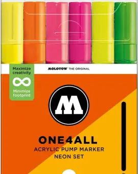 One4all 4mm Neon Set 6db