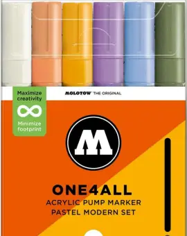 One4all 4mm Pastel Modern Set 6db