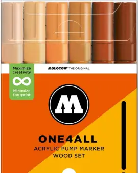 One4all 4mm Wood Set 6db