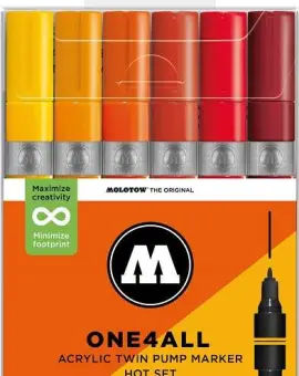 One4all Twin (1,5mm/4mm) Hot Set 6db