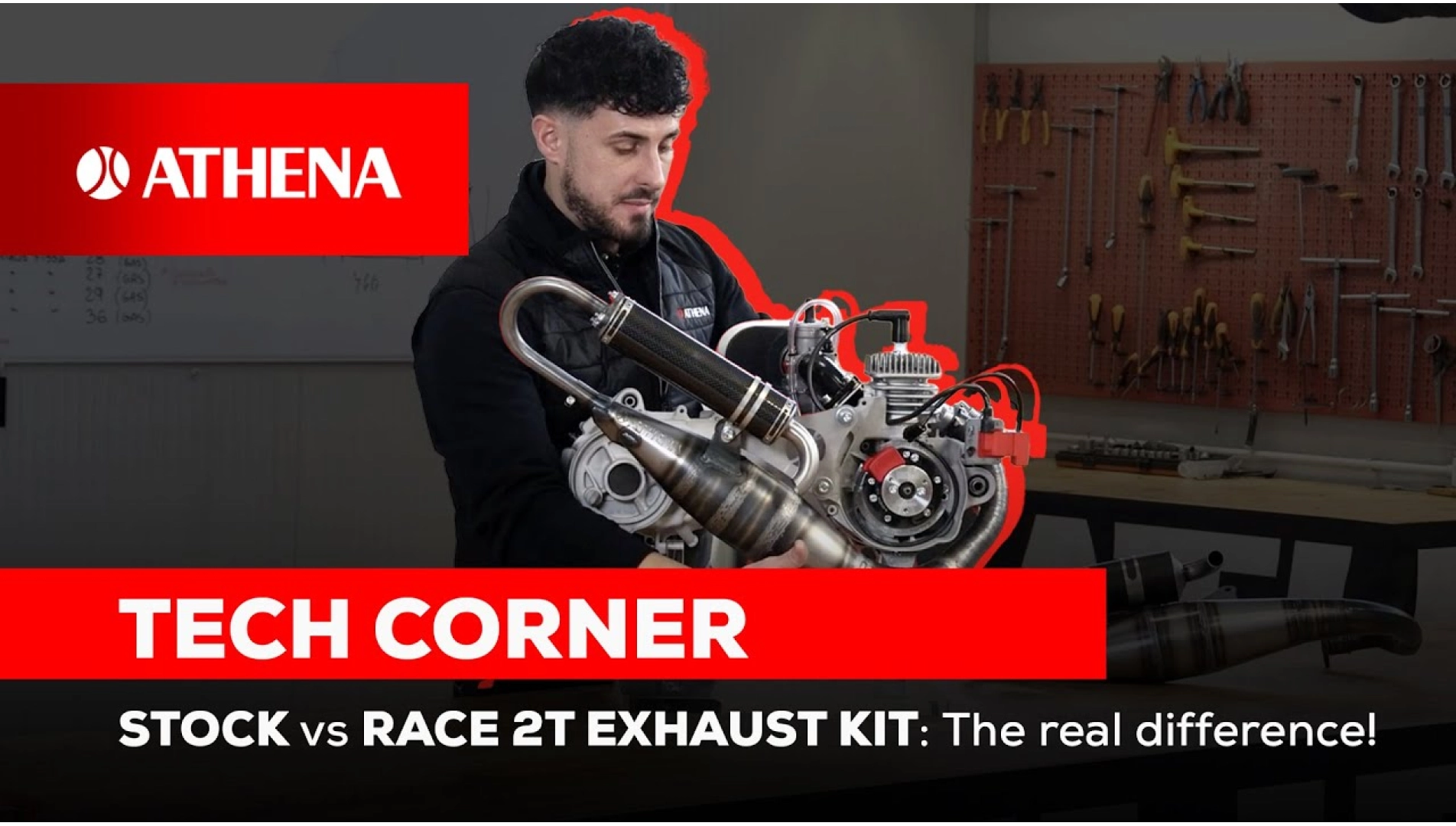 Stock vs Race 2T Exhaust Kit
